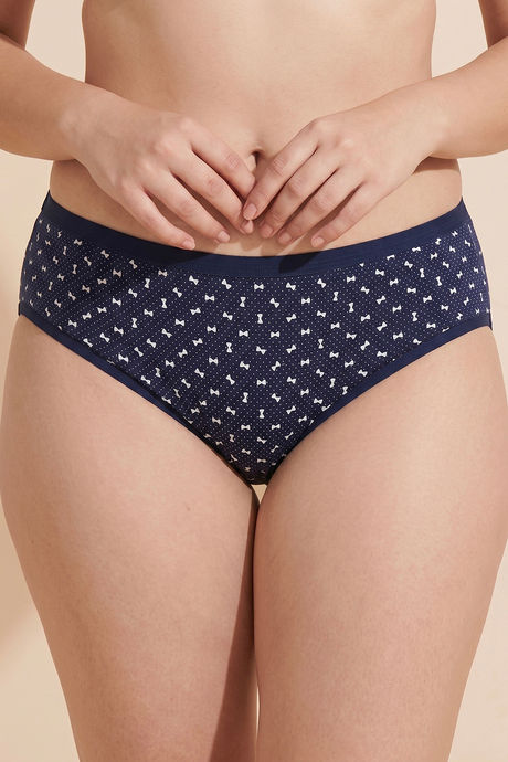 Zivame Medium Rise Full Coverage Hipster Panty (Pack of 3) - Multicolor — image 6